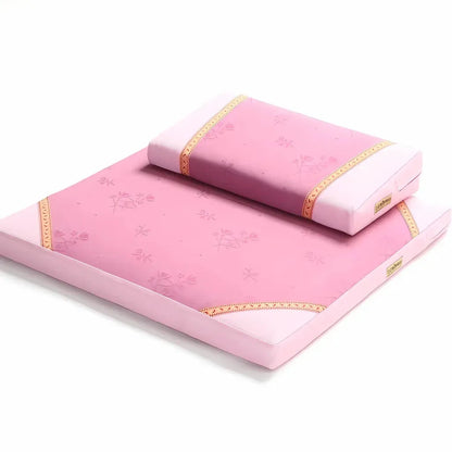 Zabuton Zafu Cushion Set For Grounded Practice - Pink / 60X60CM High Coconut Shred